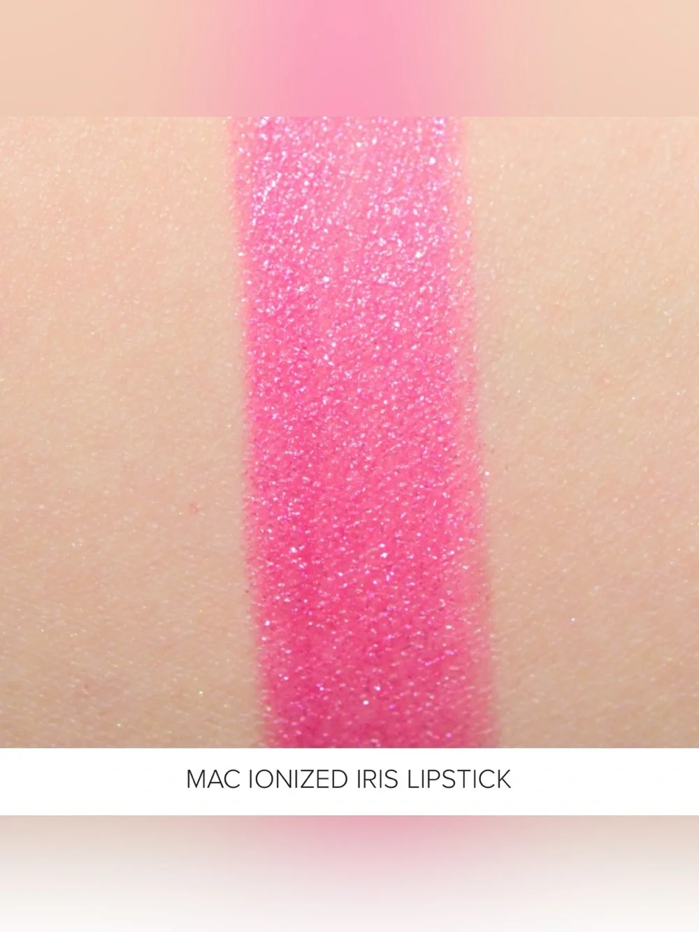 MAC Cosmetics Metallic Lipstick *IONIZED IRIS* Extra Rare LE Bright Magenta BNIB